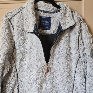 Simply Southern Women's Cream Teddy Jacket